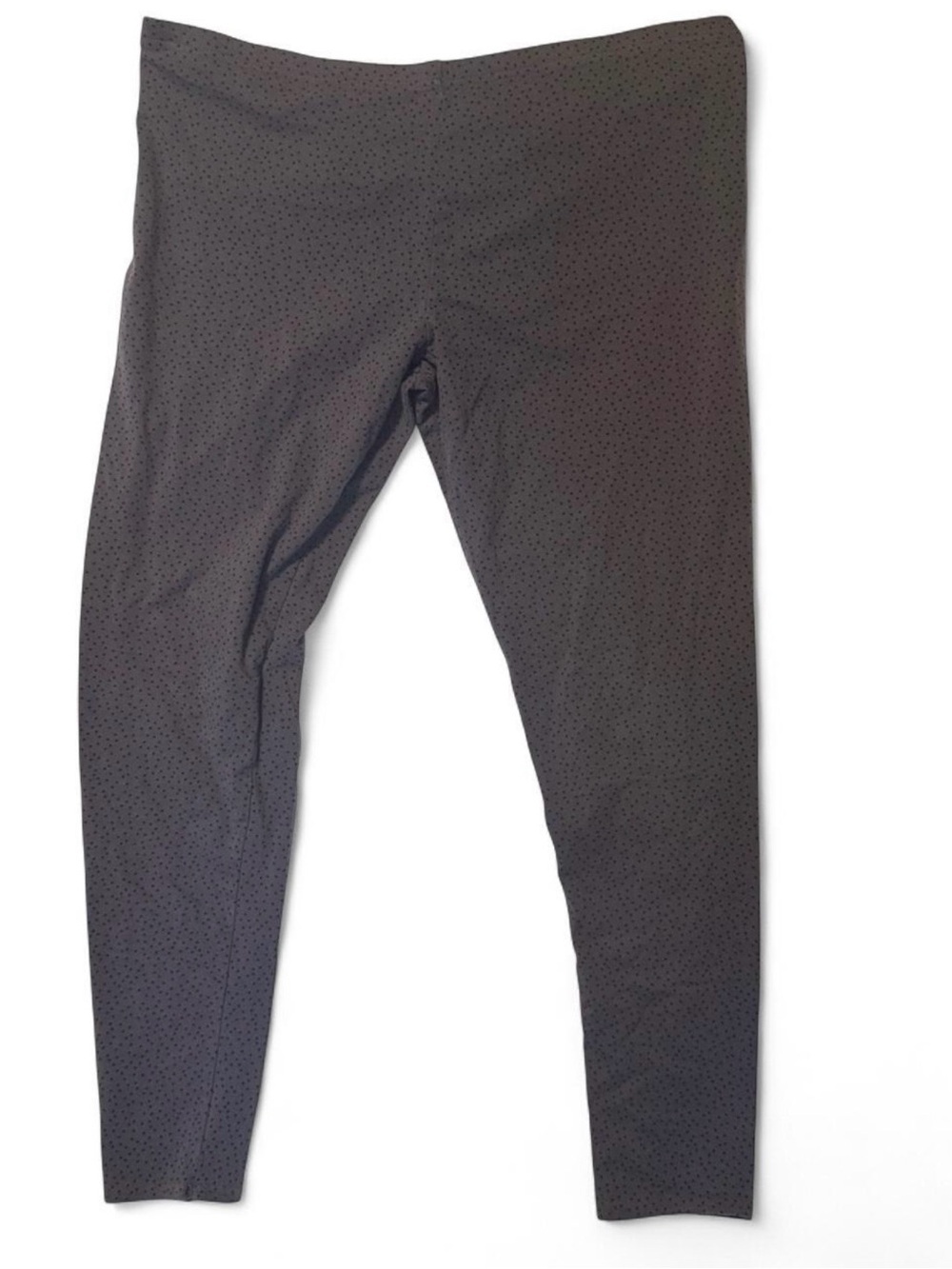 LC Lauren Conrad Gray Black Polka Dot Leggings xl - Picture 3 of 5
